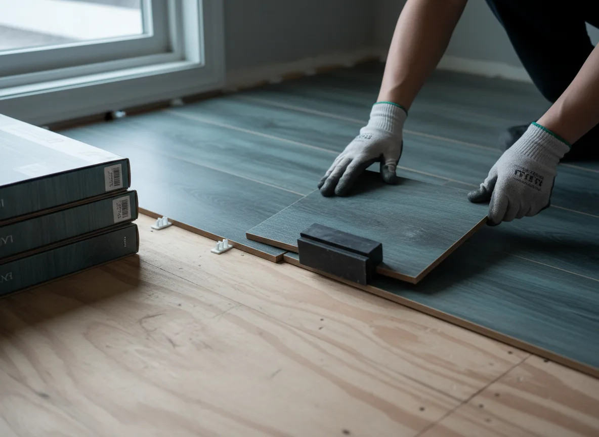 Luxury Vinyl Plank Installation company in Sawyer, ND